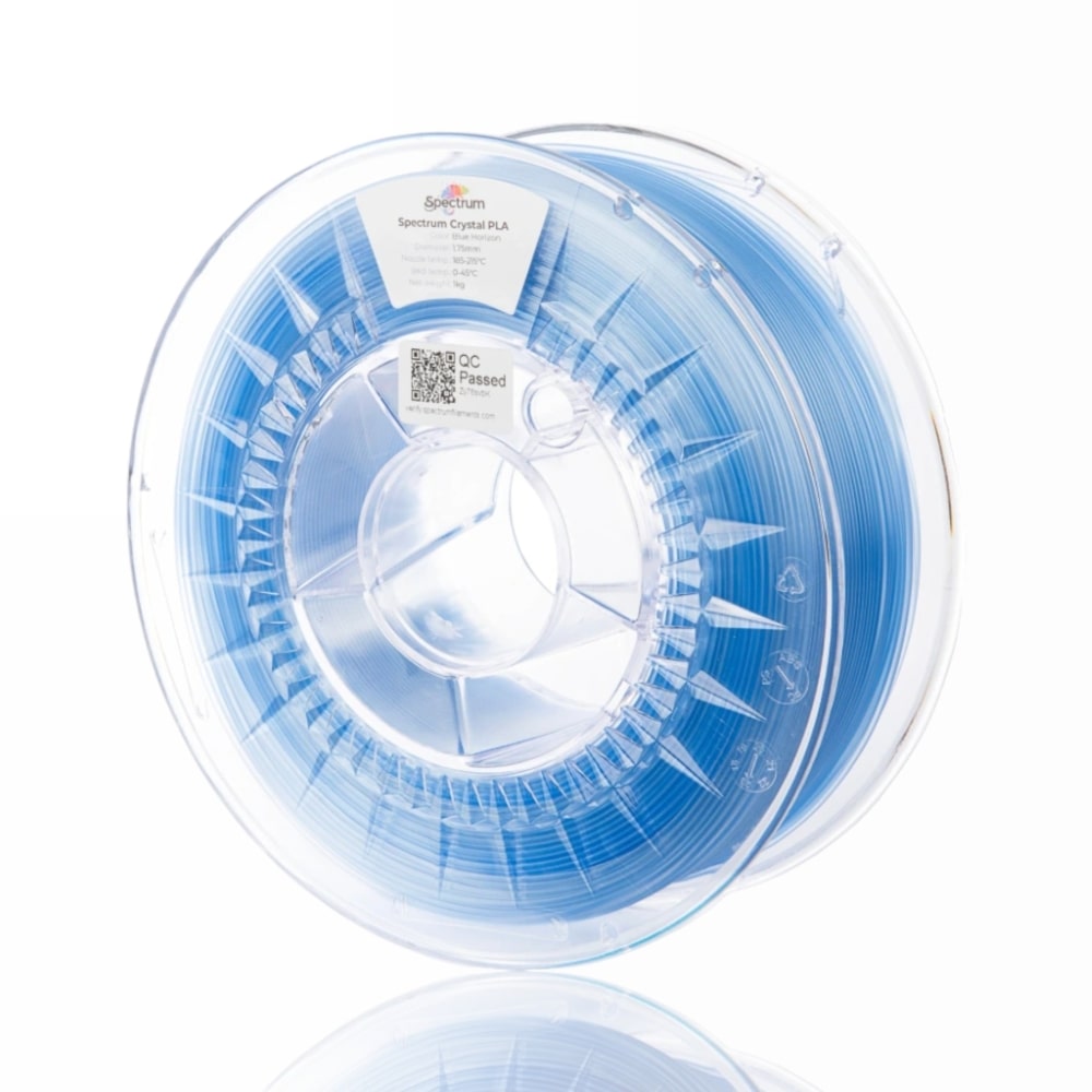 PLA Crystal 1kg Blue Horizon - Spectrum Filaments - Image 2