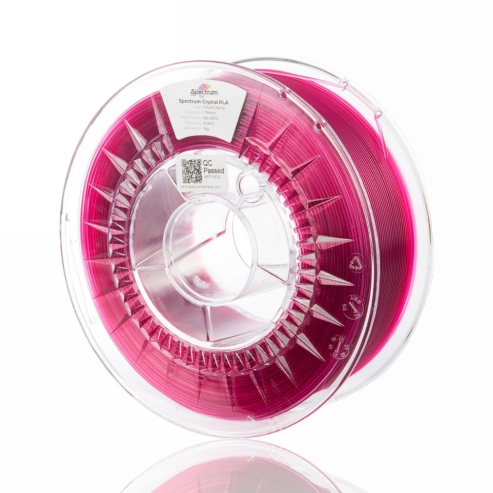 PLA Crystal 1kg Frozen Berry - Spectrum Filaments - Image 2