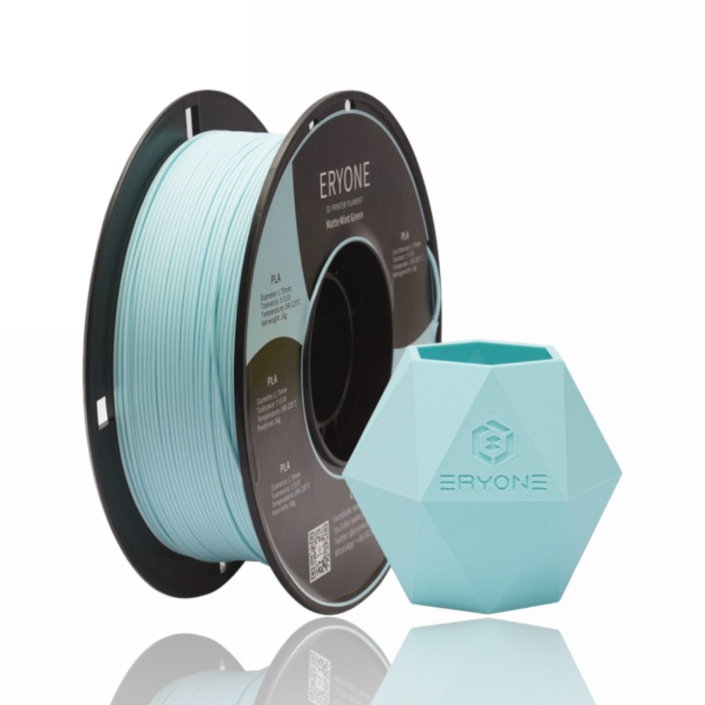 PLA Matte 1kg Mint Green (Aqua Blue) - ERYONE