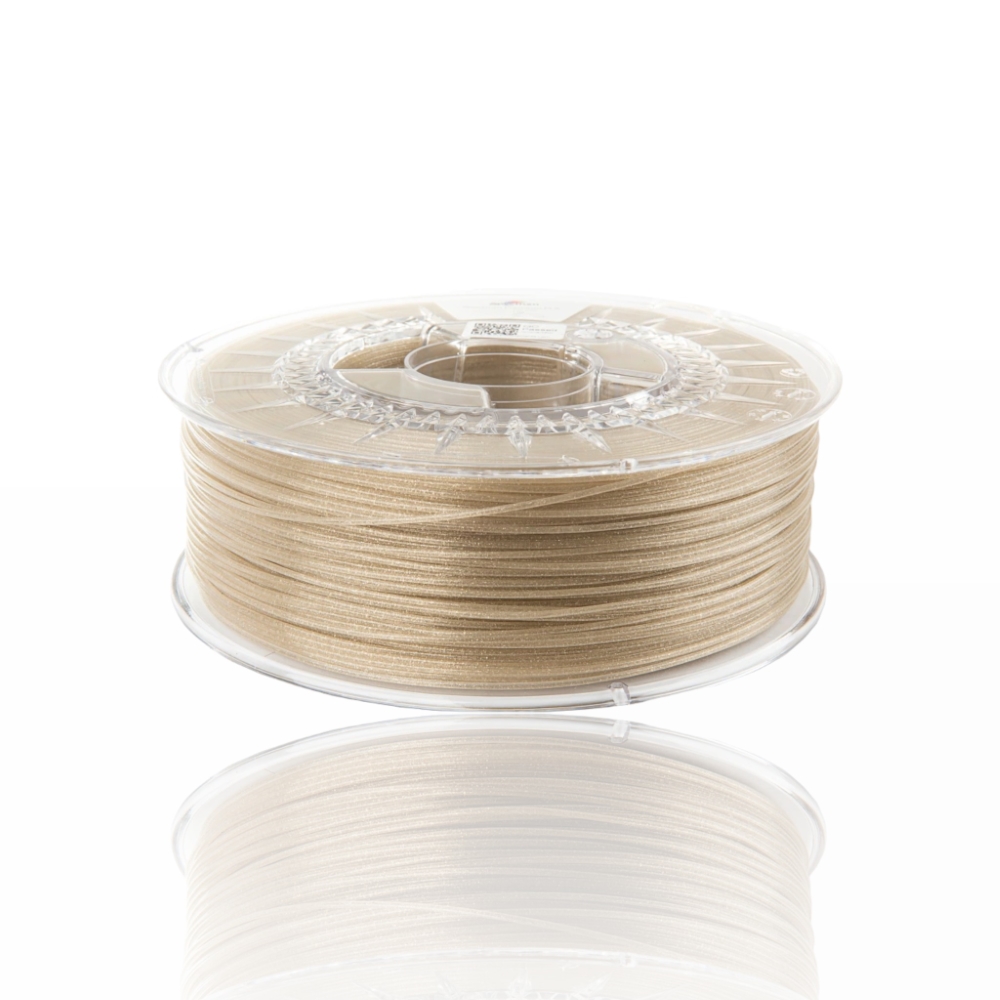 PLA Glitter 1kg Clear Gold - Spectrum Filaments - Image 2