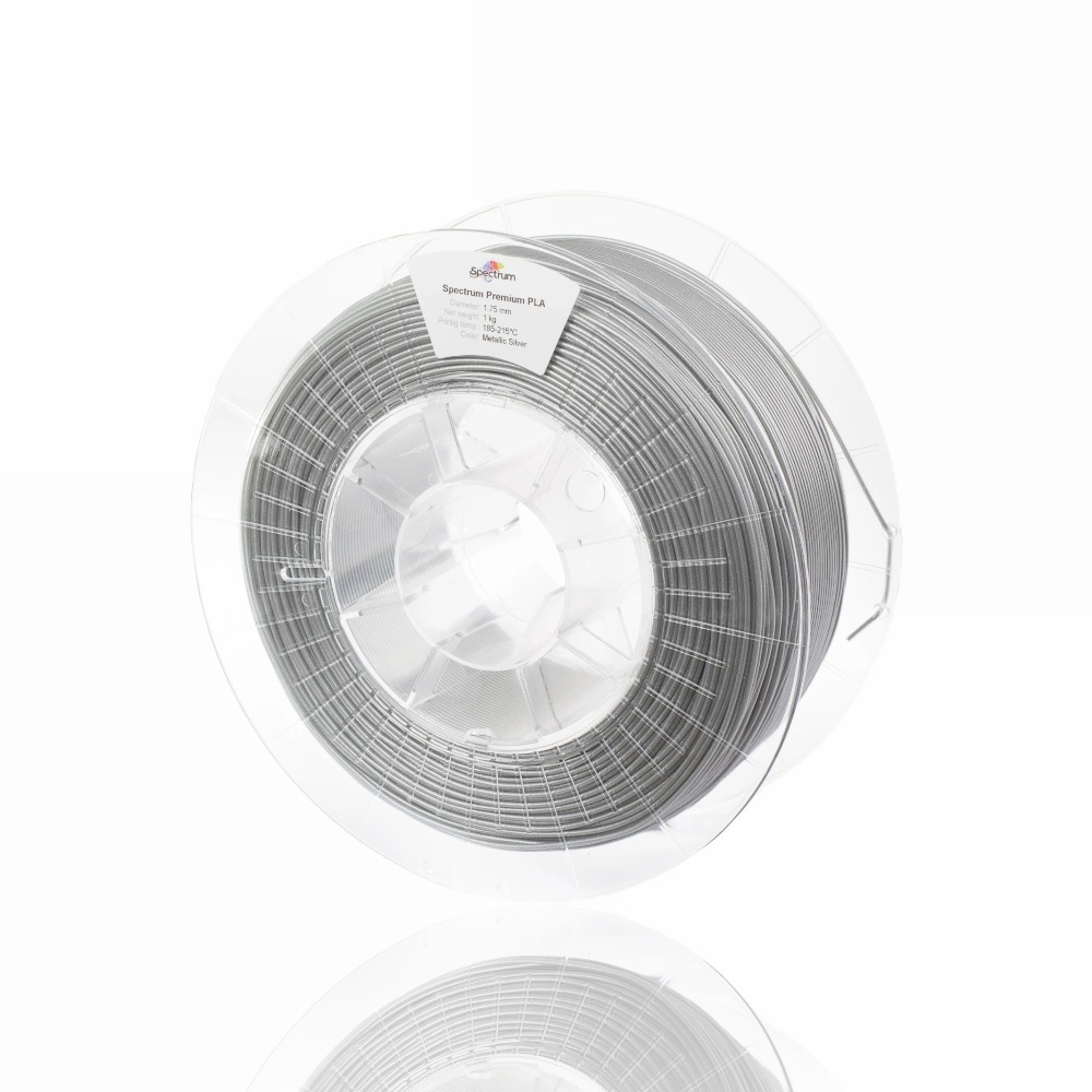 PLA Glitter 1kg Silver Metallic - Spectrum Filaments