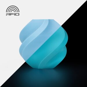 PLA Glow 1kg (With Spool) Blue - Bambu Lab
