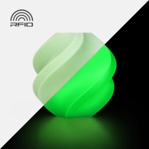 PLA Glow 1kg (With Spool) Green - Bambu Lab