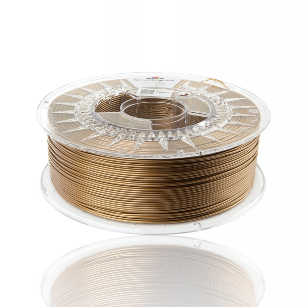 PLA High Speed 1kg Gold - Spectrum Filaments - Image 2