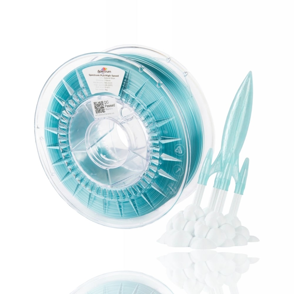 PLA High Speed 1kg Iceland Blue - Spectrum Filaments