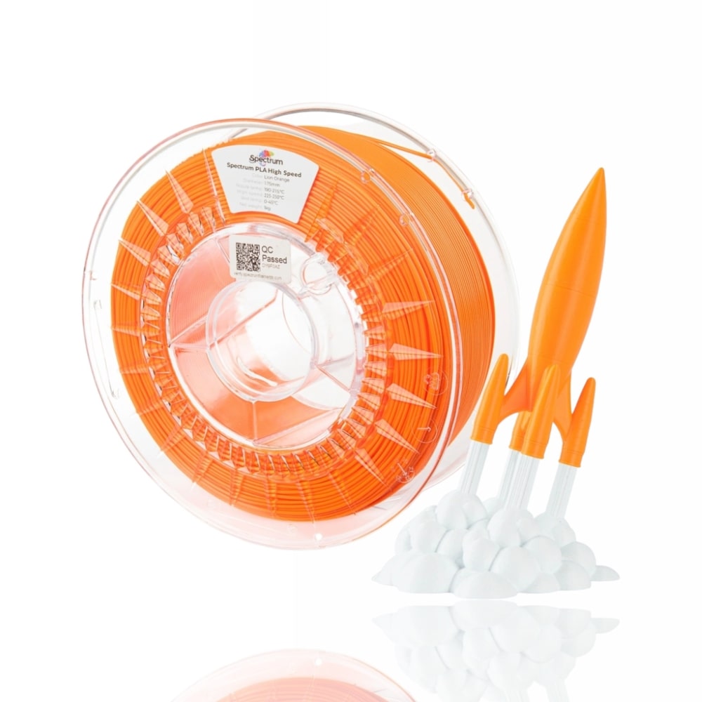 PLA High Speed 1kg Lion Orange - Spectrum Filaments