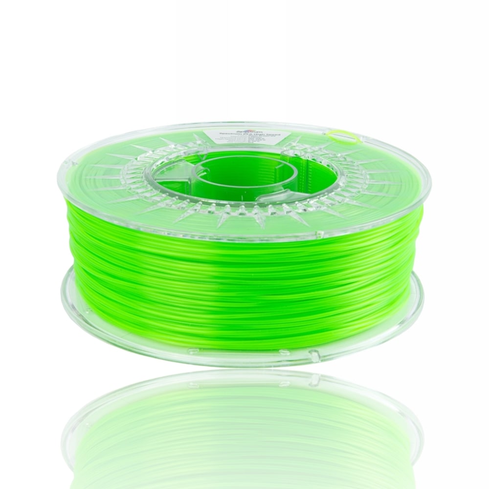 PLA High Speed 1kg Neon Green UV - Spectrum Filaments - Image 4