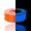 PLA High Speed 1kg Neon Orange UV - Spectrum Filaments
