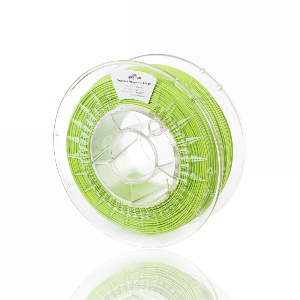 PLA Matt 1kg Lime Green - Spectrum Filaments
