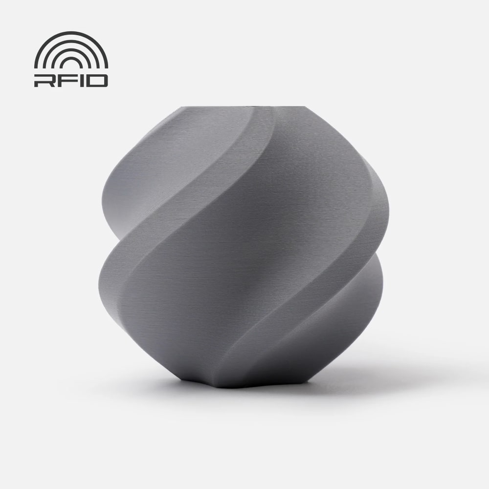 PLA Matte 1kg (With Spool) Ash Grey - Bambu Lab
