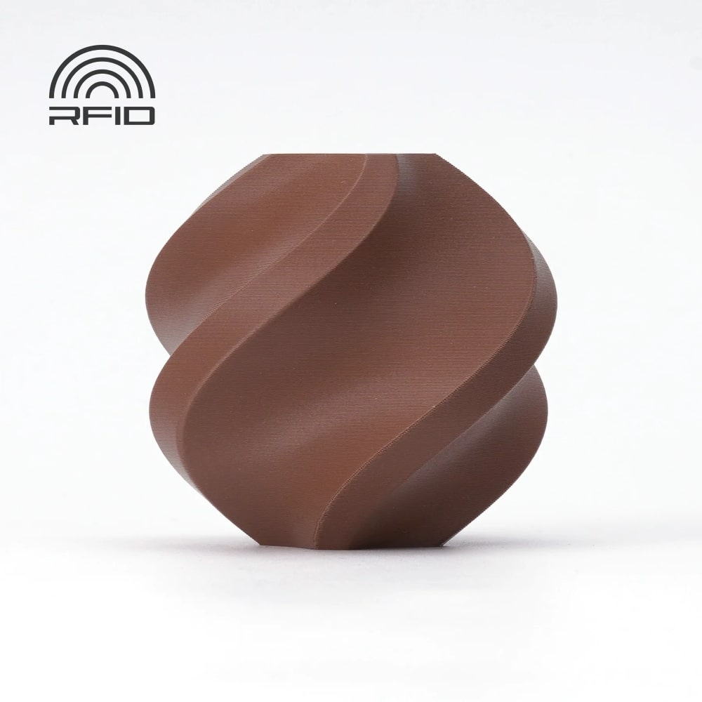 PLA Matte 1kg (With Spool) Dark Brown - Bambu Lab