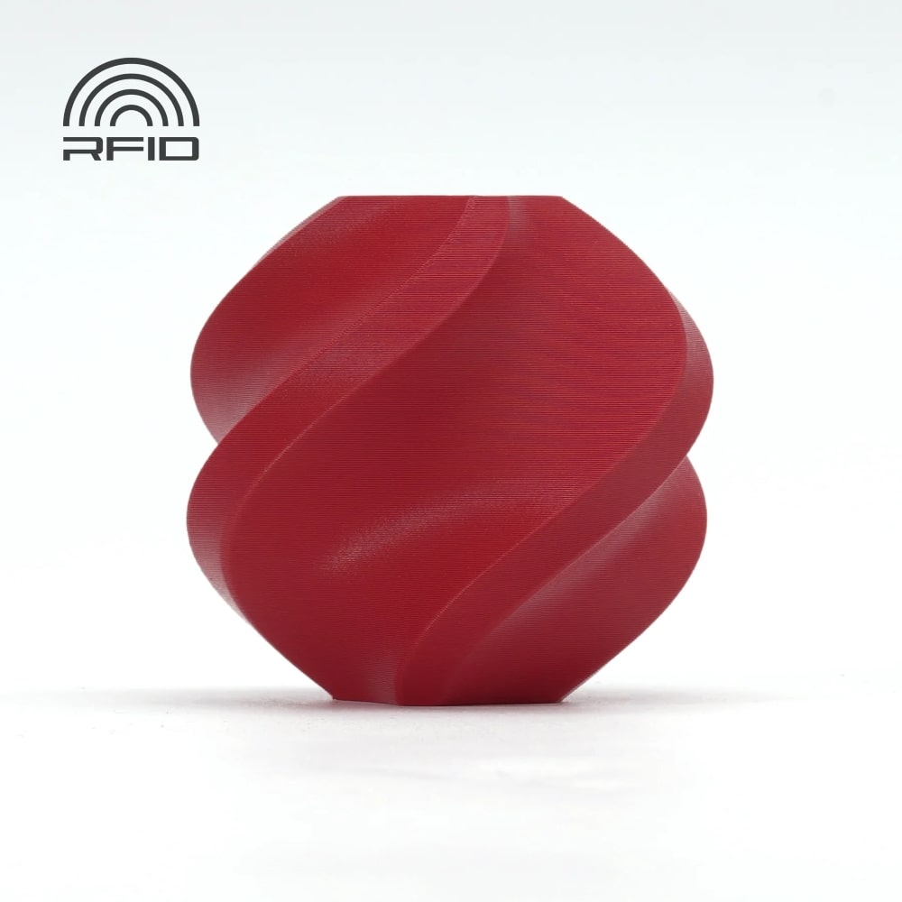 PLA Matte 1kg (With Spool) Dark Red - Bambu Lab