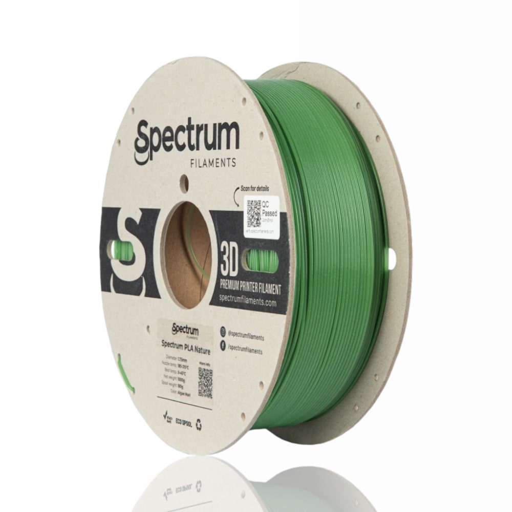 PLA Nature 1kg Algae Nori - Spectrum Filaments
