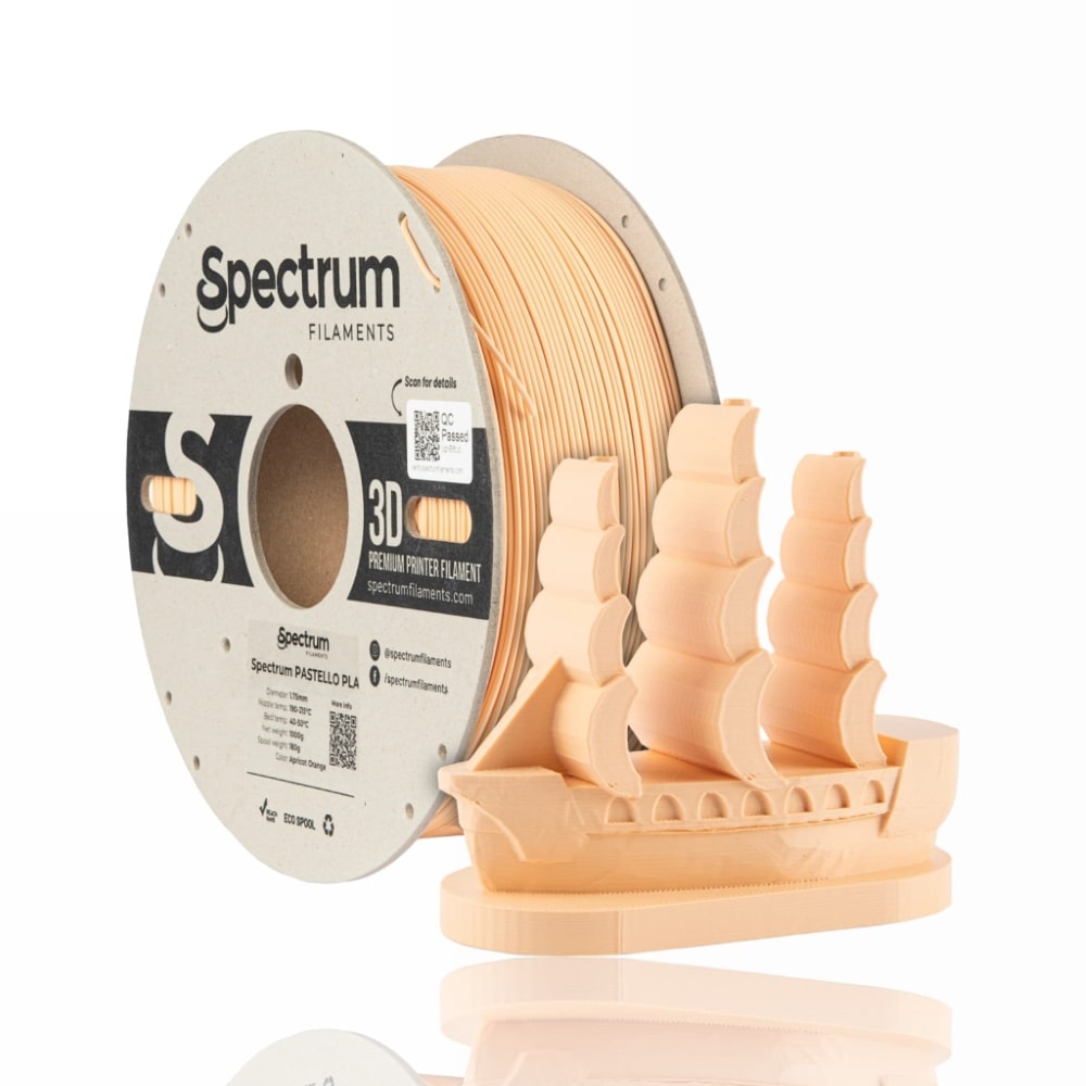Pastello PLA 1kg Apricot Orange - Spectrum Filaments