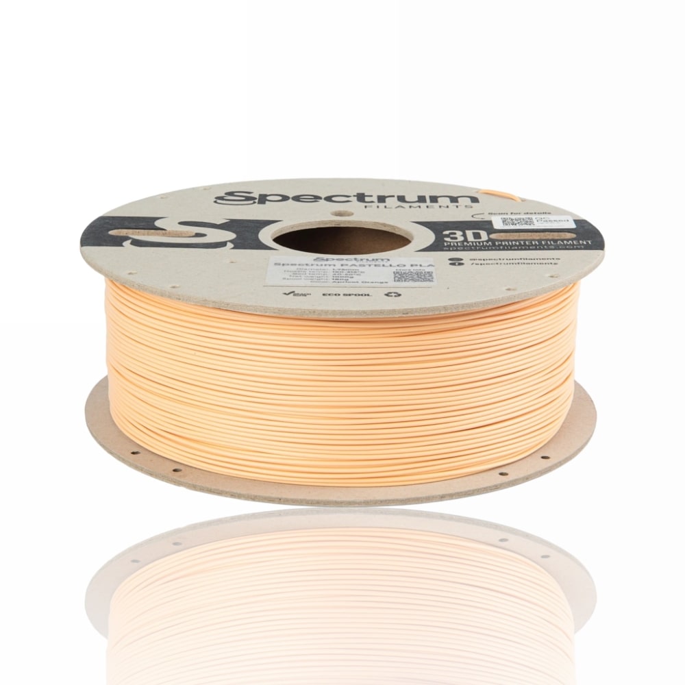 Pastello PLA 1kg Apricot Orange - Spectrum Filaments - Image 3