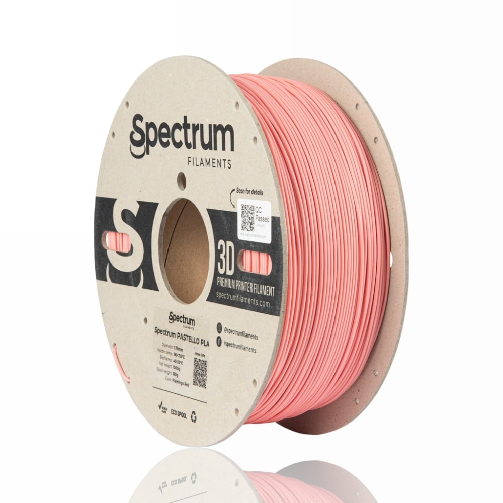 Pastello PLA 1kg Flamingo Red - Spectrum Filaments - Image 2