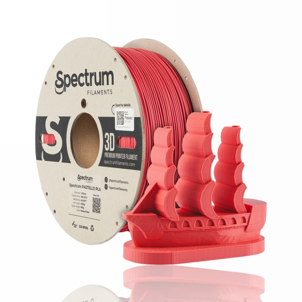 Pastello PLA 1kg Holland Red - Spectrum Filaments
