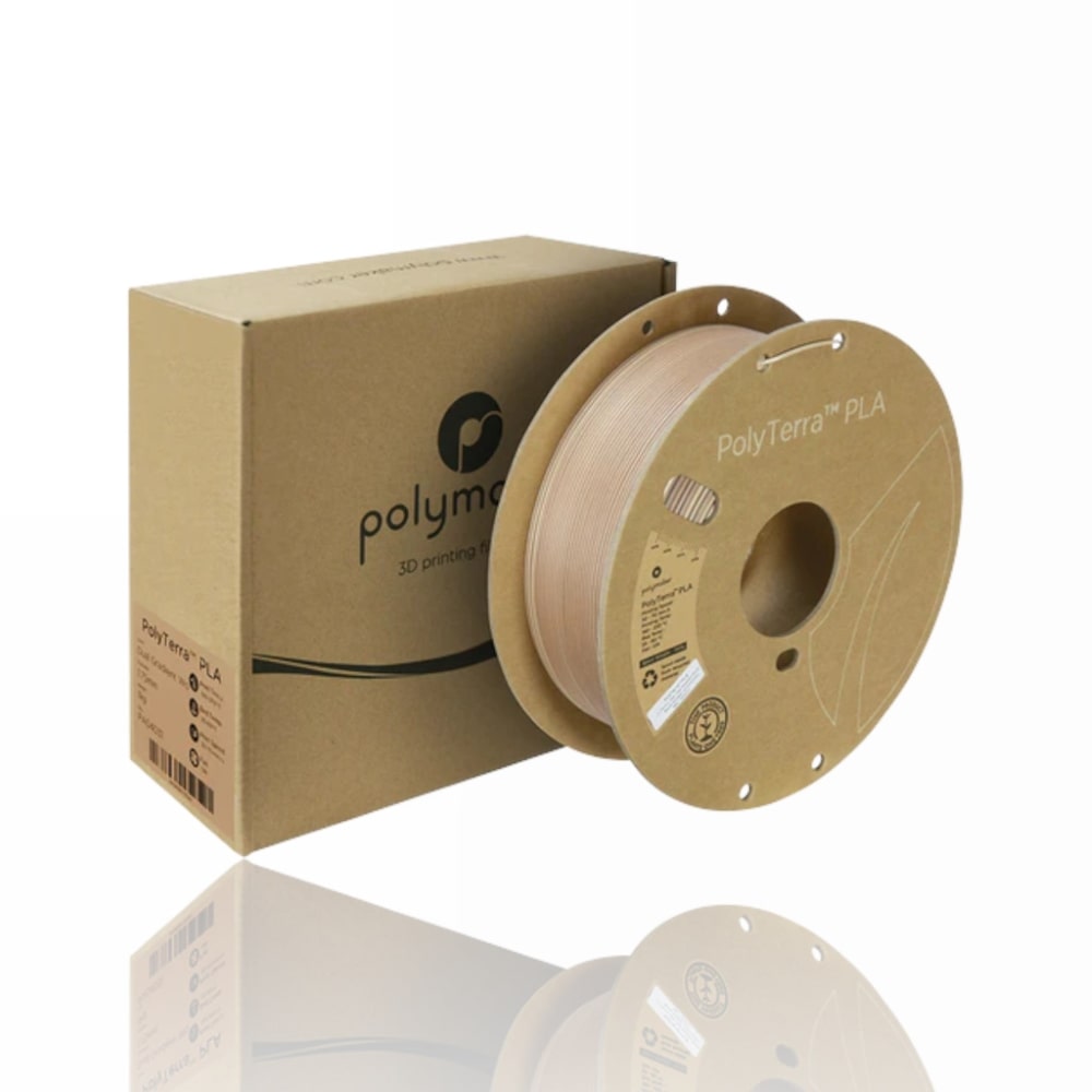 PLA Polyterra Dual Gradient 1kg Wood - Polymaker – LINHA ANTIGA (Consultar Descrição) - Image 3
