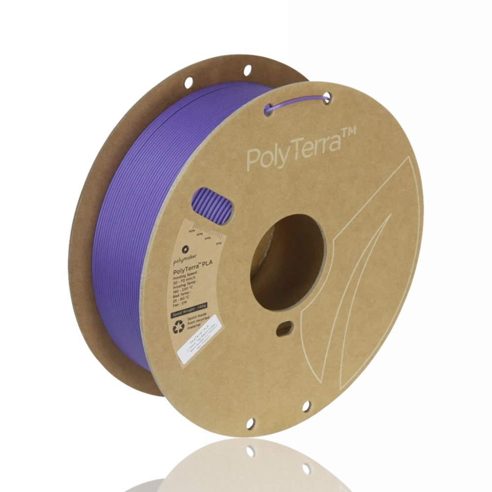 PLA Polyterra 1kg Electric Indigo - Polymaker – LINHA ANTIGA (Consultar Descrição)