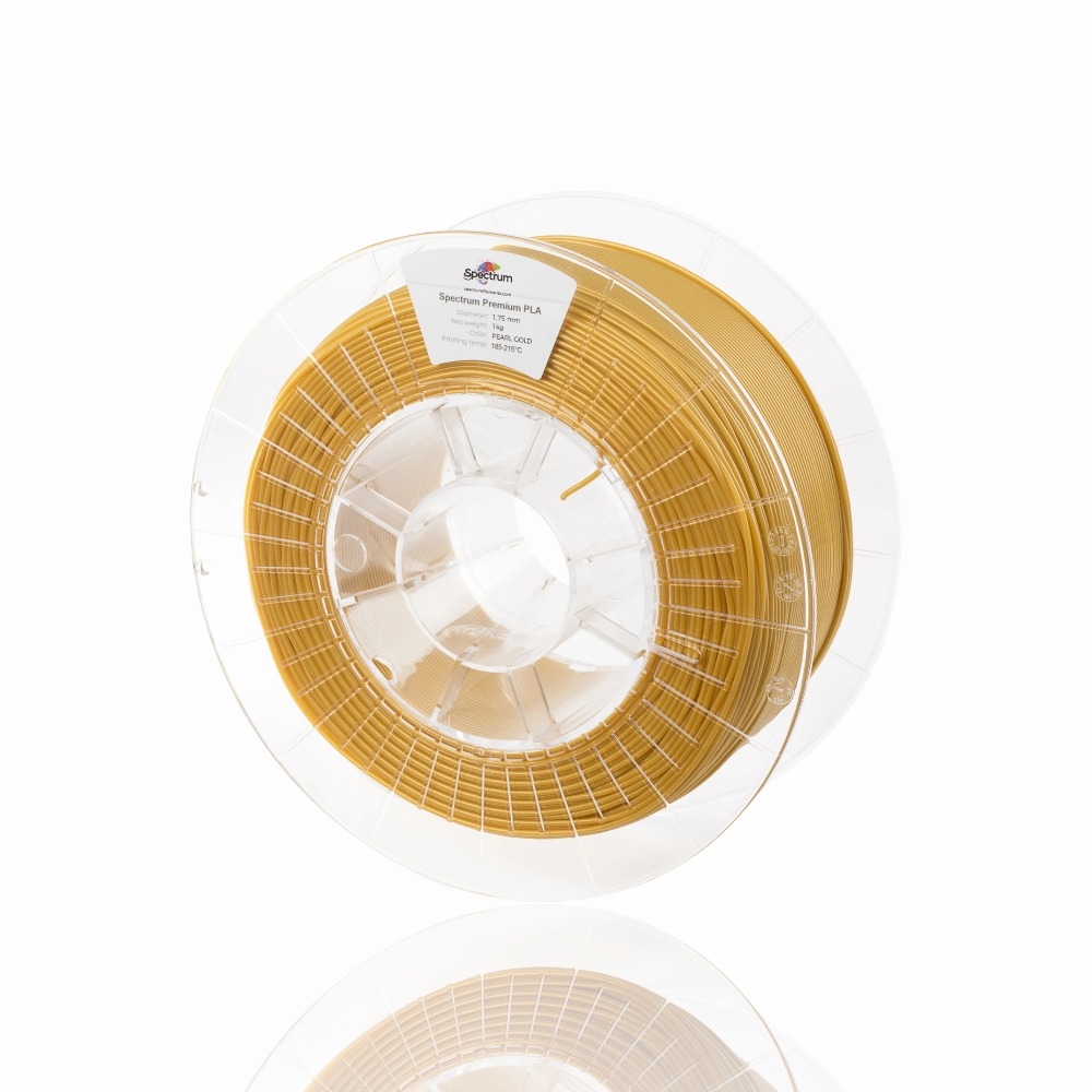 PLA Premium 1kg Pearl Gold - Spectrum Filaments