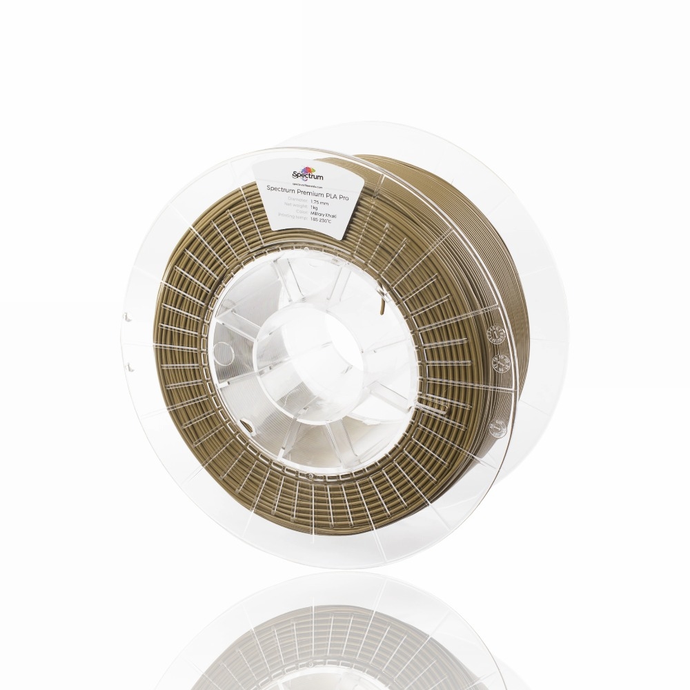 PLA Pro 1kg Military Khaki - Spectrum Filaments