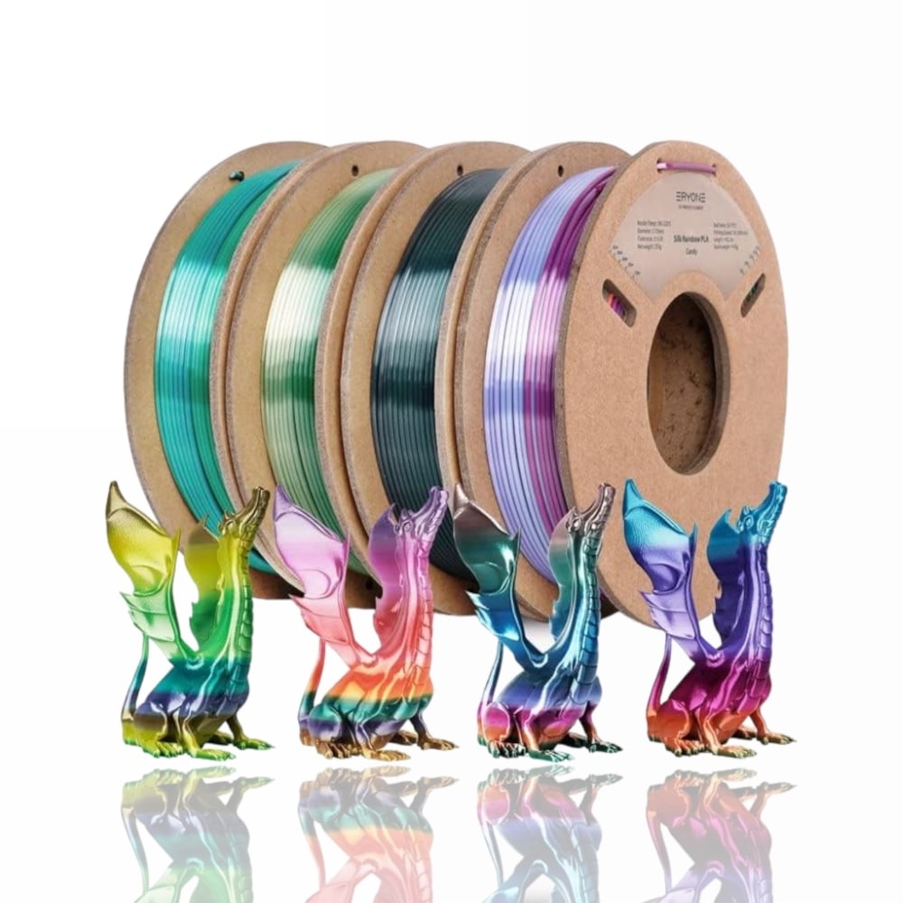 PLA Rainbow Combination 1kg (4x 250g) - ERYONE
