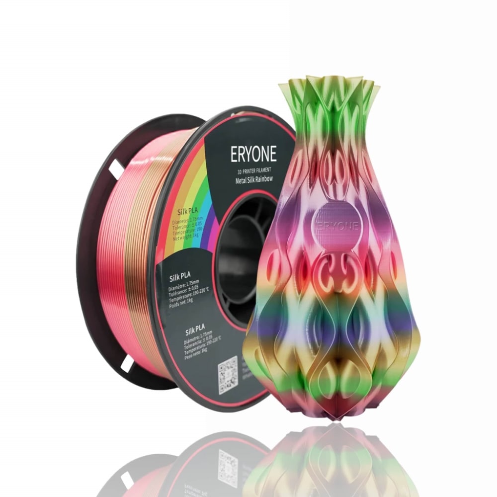 PLA Rainbow 1kg Metal Silk - ERYONE