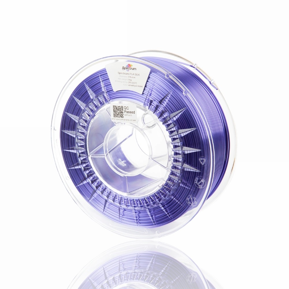 PLA Silk Satin 1kg Amethyst Violet - Spectrum Filaments