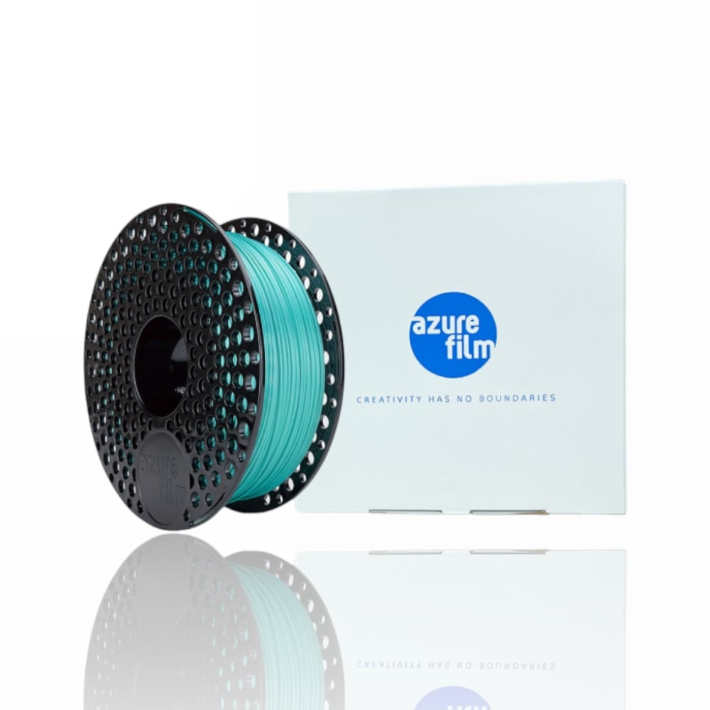 PLA 10m (AMOSTRA) Silk Hawaiian Blue - Azurefilm - Image 3
