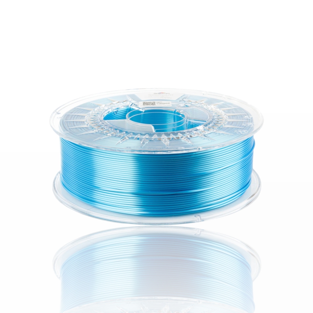 PLA Silk Satin 1kg Candy Blue - Spectrum Filaments - Image 2