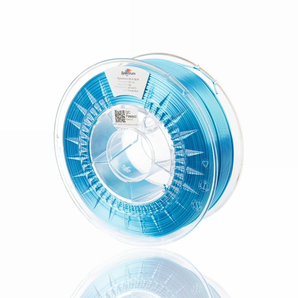 PLA Silk Satin 1kg Candy Blue - Spectrum Filaments