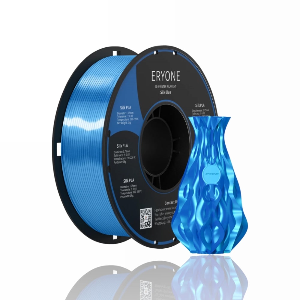 PLA Silk 1kg Blue - ERYONE