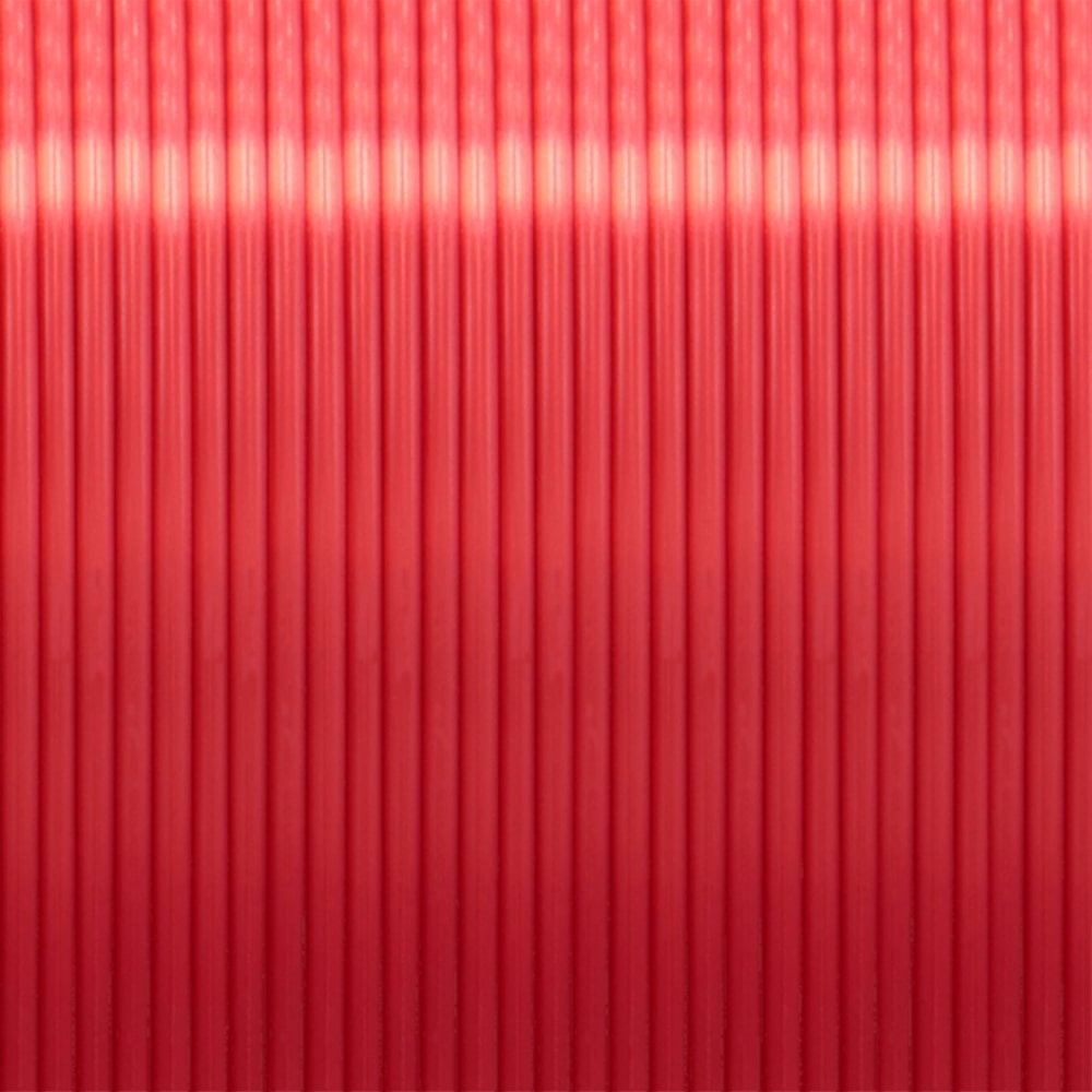PLA SILK 10M (Amostra) Rojo Rubi Ruby Red - WINKLE - Image 3