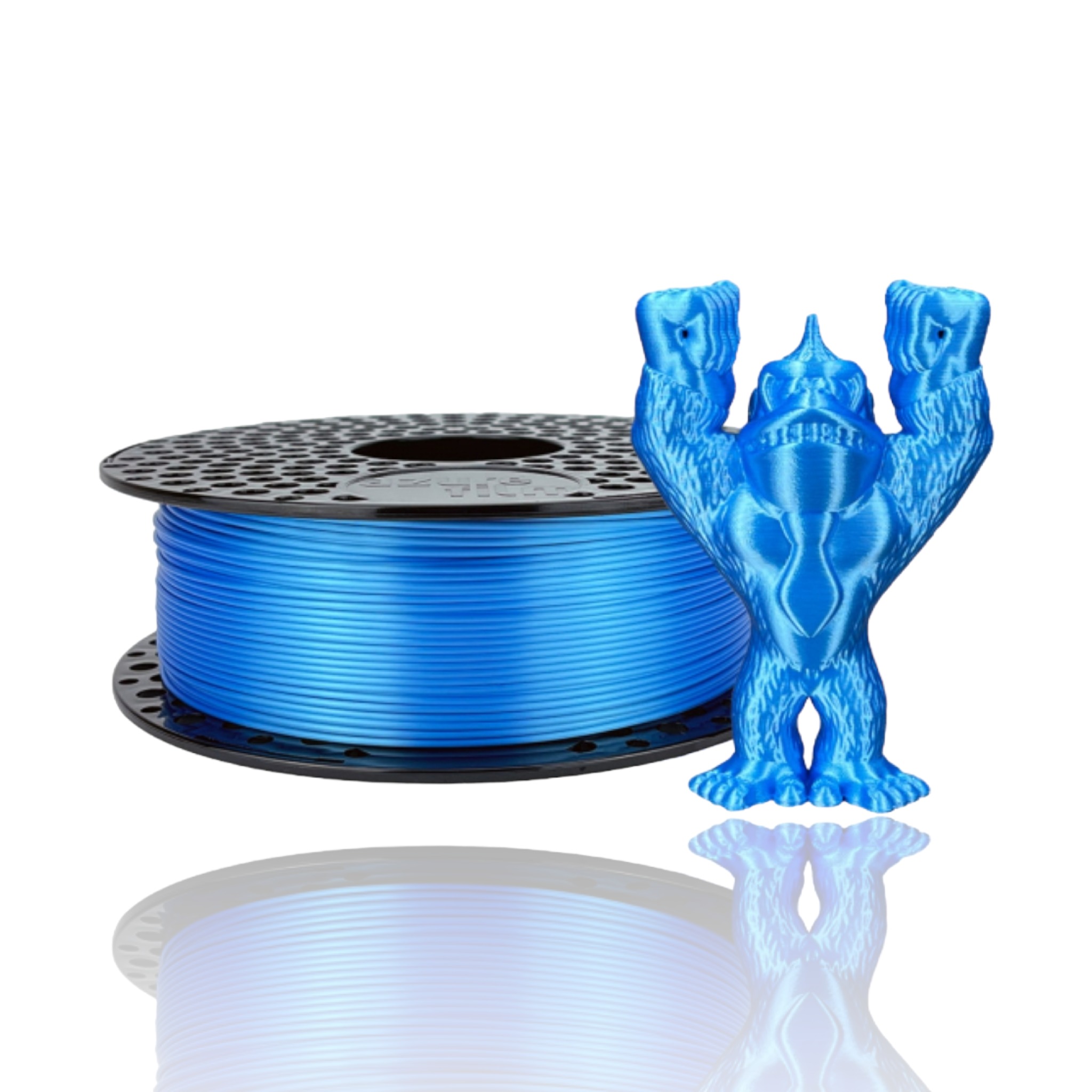 PLA 1kg Silk Ocean Blue - Azurefilm