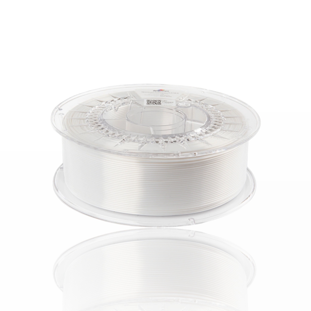PLA Silk Satin 1kg Pearl White - Spectrum Filaments - Image 2