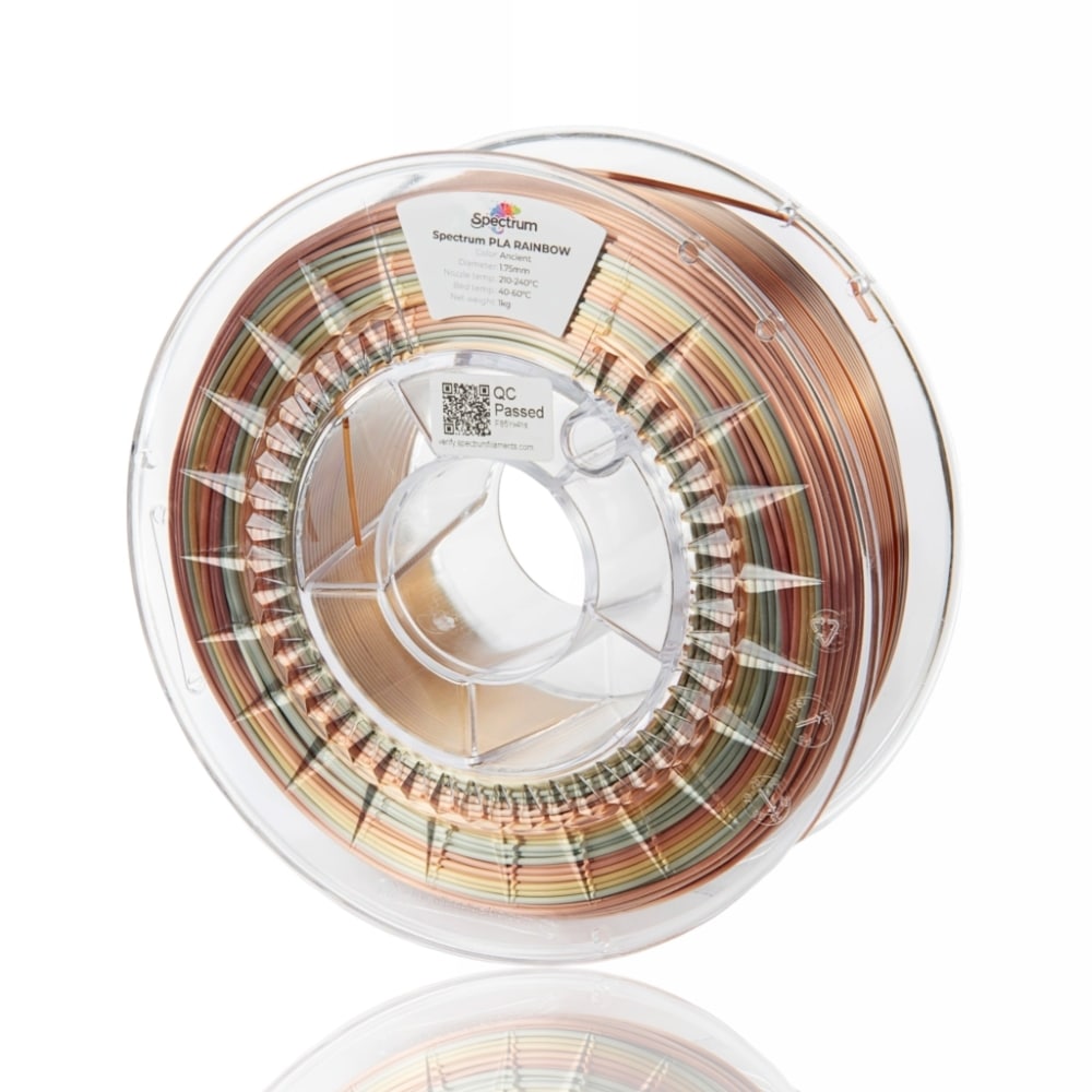 PLA Silk Rainbow 1kg Ancient - Spectrum Filaments - Image 2