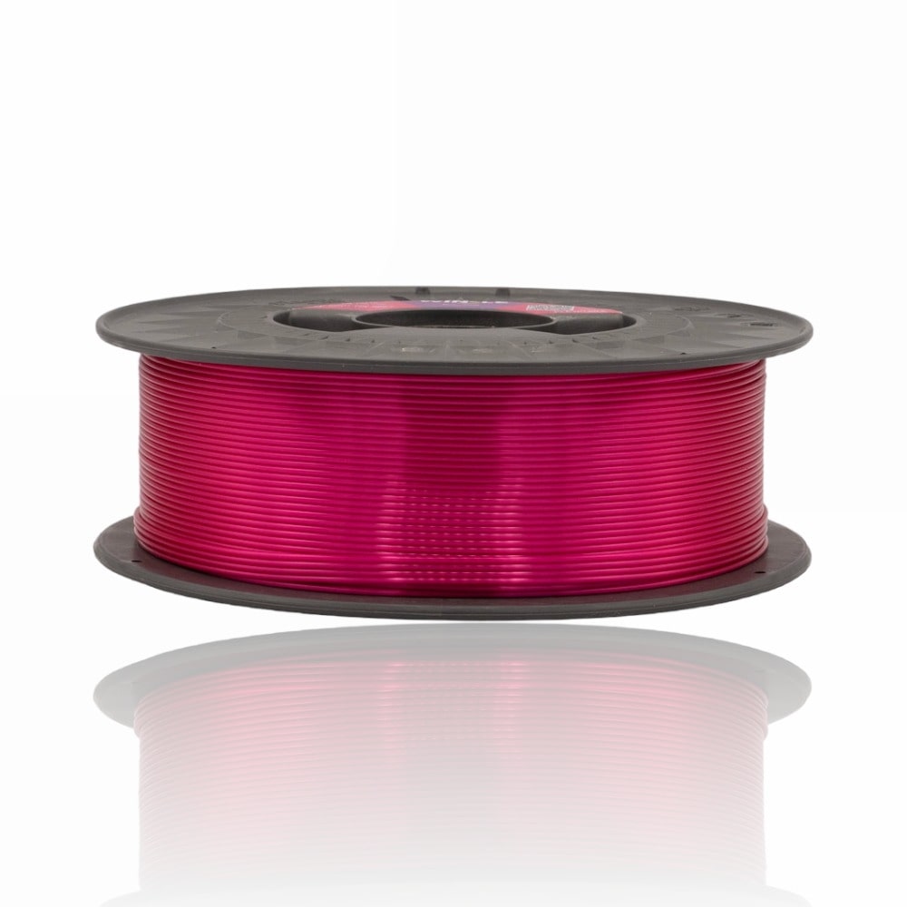 PLA SILK 10m (Amostra) Rosa Rubi Ruby Pink - WINKLE - Image 2