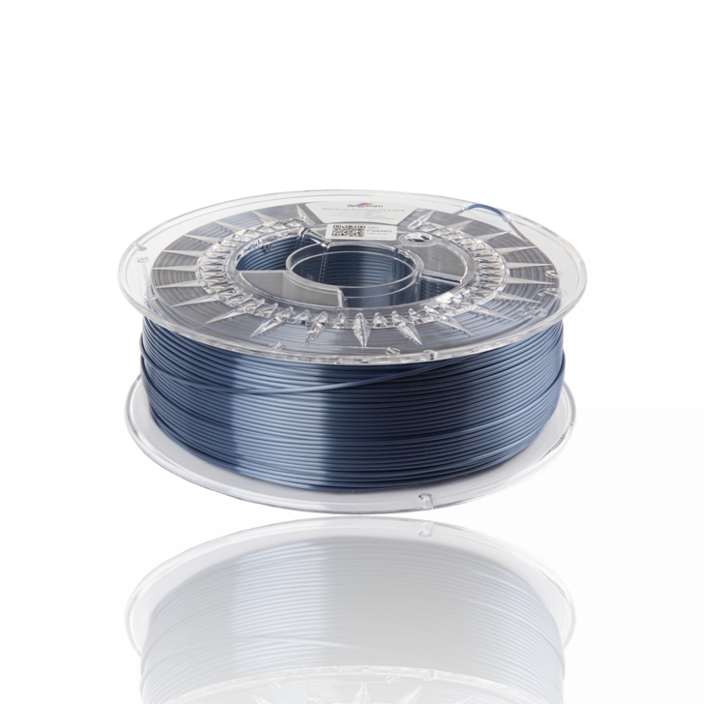 PLA Silk Satin 1kg Sapphire Blue - Spectrum Filaments - Image 2