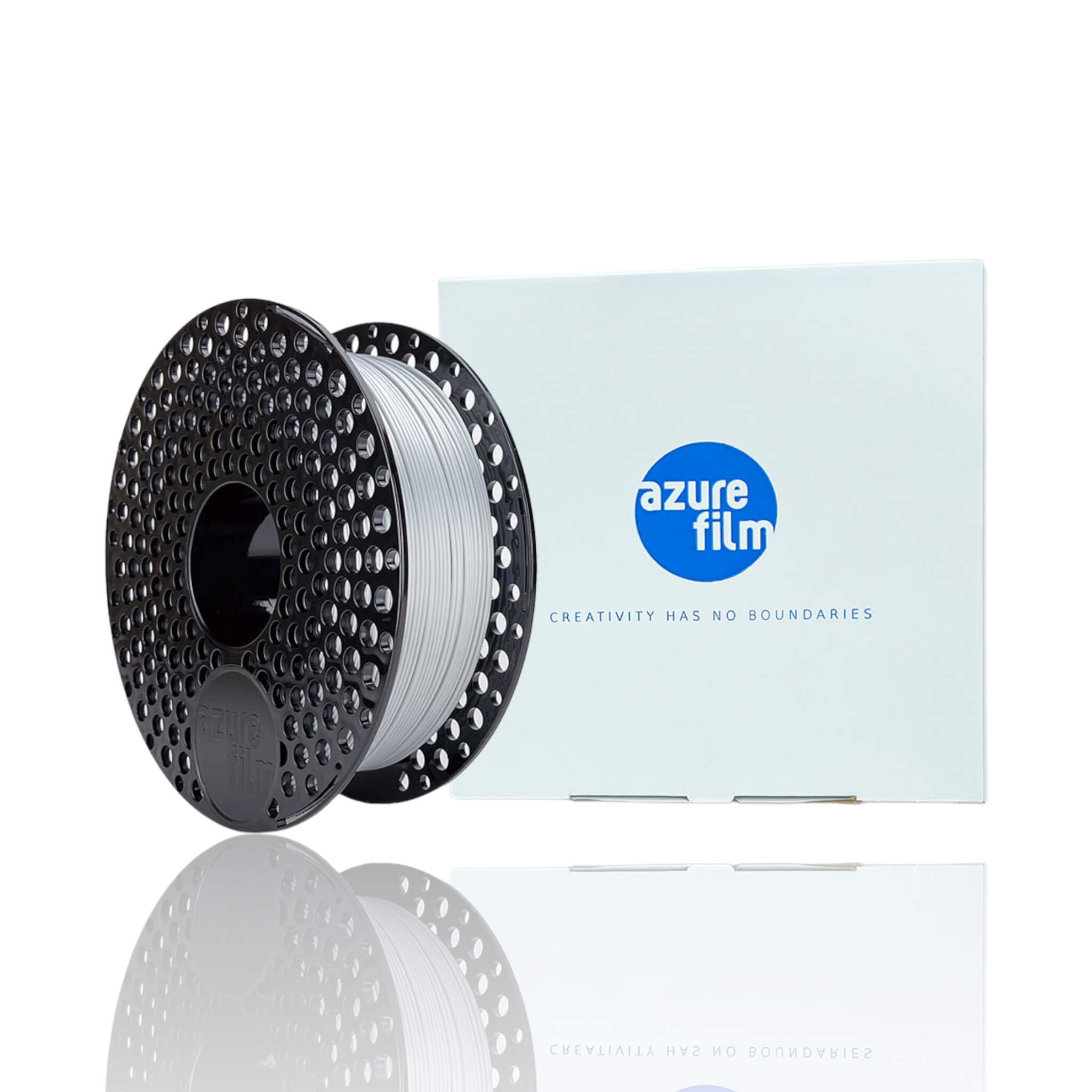 PLA 1kg Silk Silver - Azurefilm - Image 2