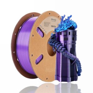 PLA Silk Tri-Color 1kg (Black + Blue + Purple) - ERYONE