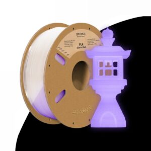 PLA Special Glow in the Dark 1kg Glow Purple - ERYONE