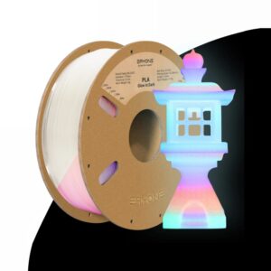PLA Special Glow in the Dark 1kg Glow Rainbow - ERYONE