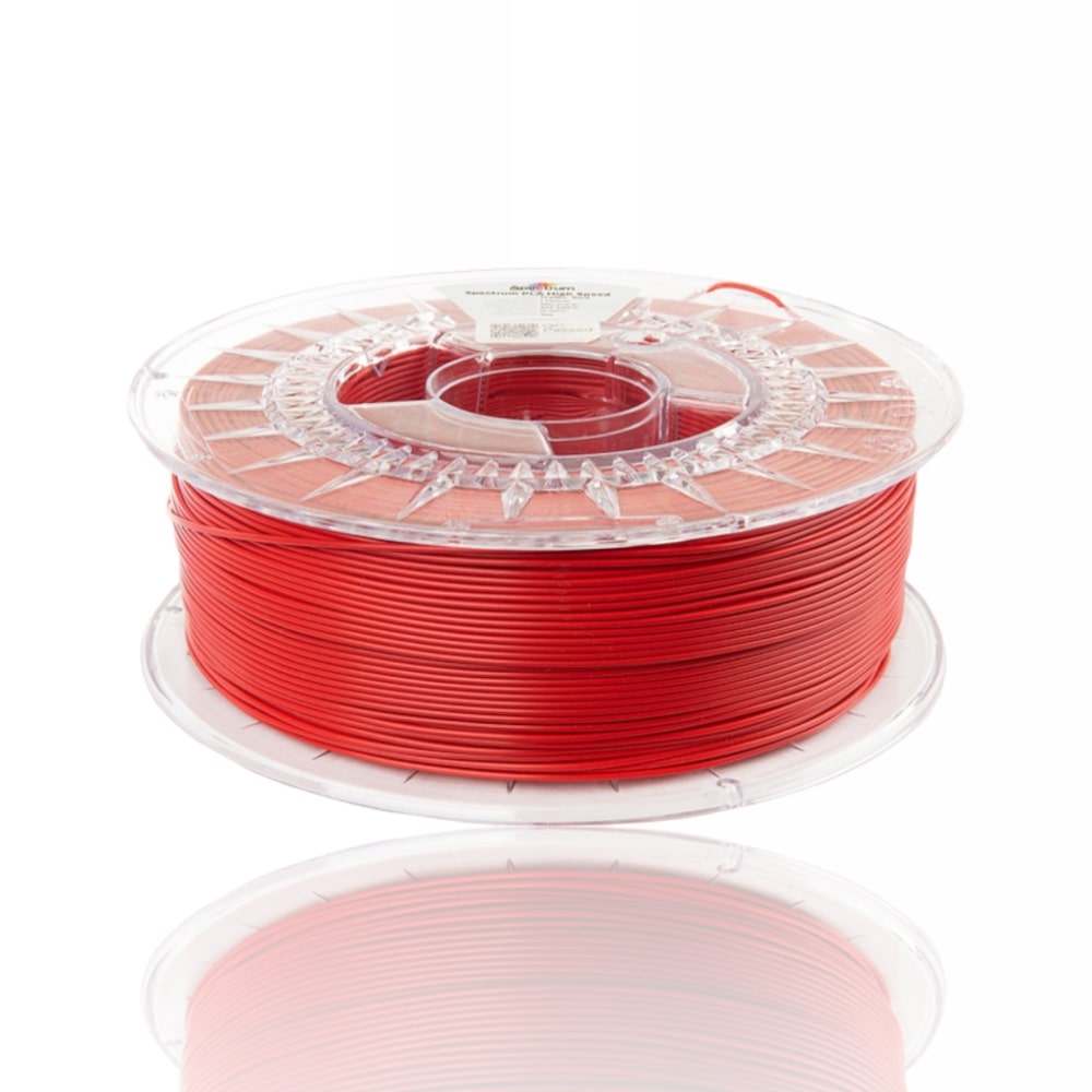 PLA High Speed 1kg Traffic Red - Spectrum Filaments - Image 2