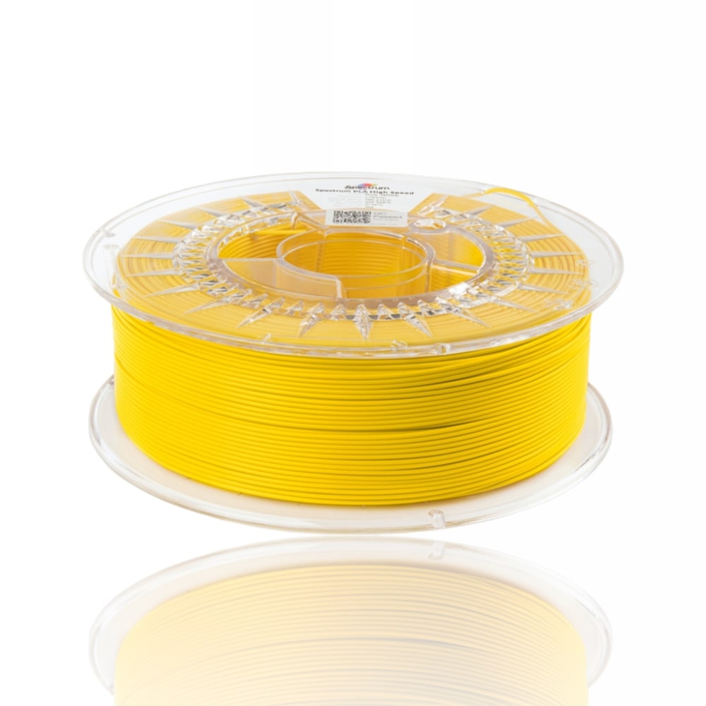 PLA High Speed 1kg True Yellow - Spectrum Filaments - Image 2
