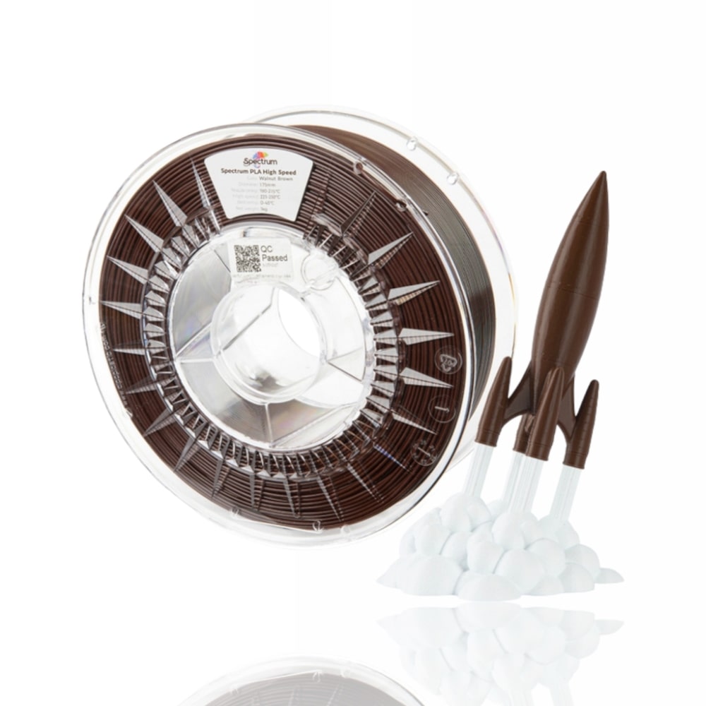 PLA High Speed 1kg Walnut Brown - Spectrum Filaments