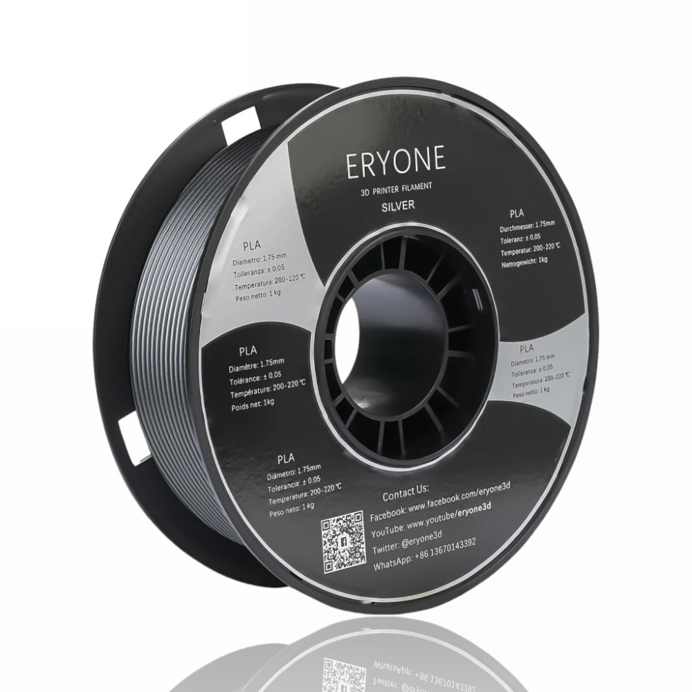 PLA Standard 1kg Silver - ERYONE