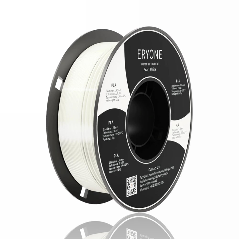 PLA Standard 1kg Pearl White - ERYONE