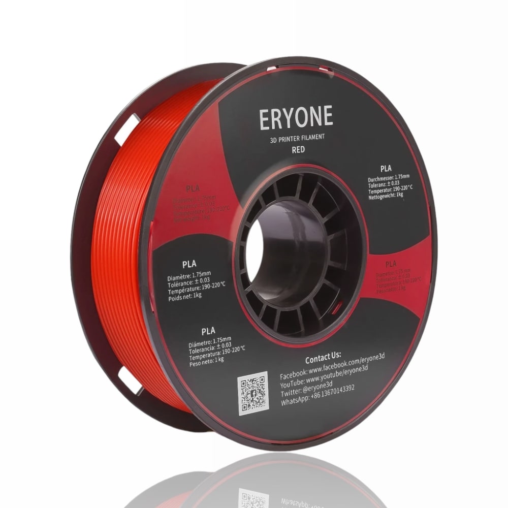 PLA Standard 1kg Red - ERYONE