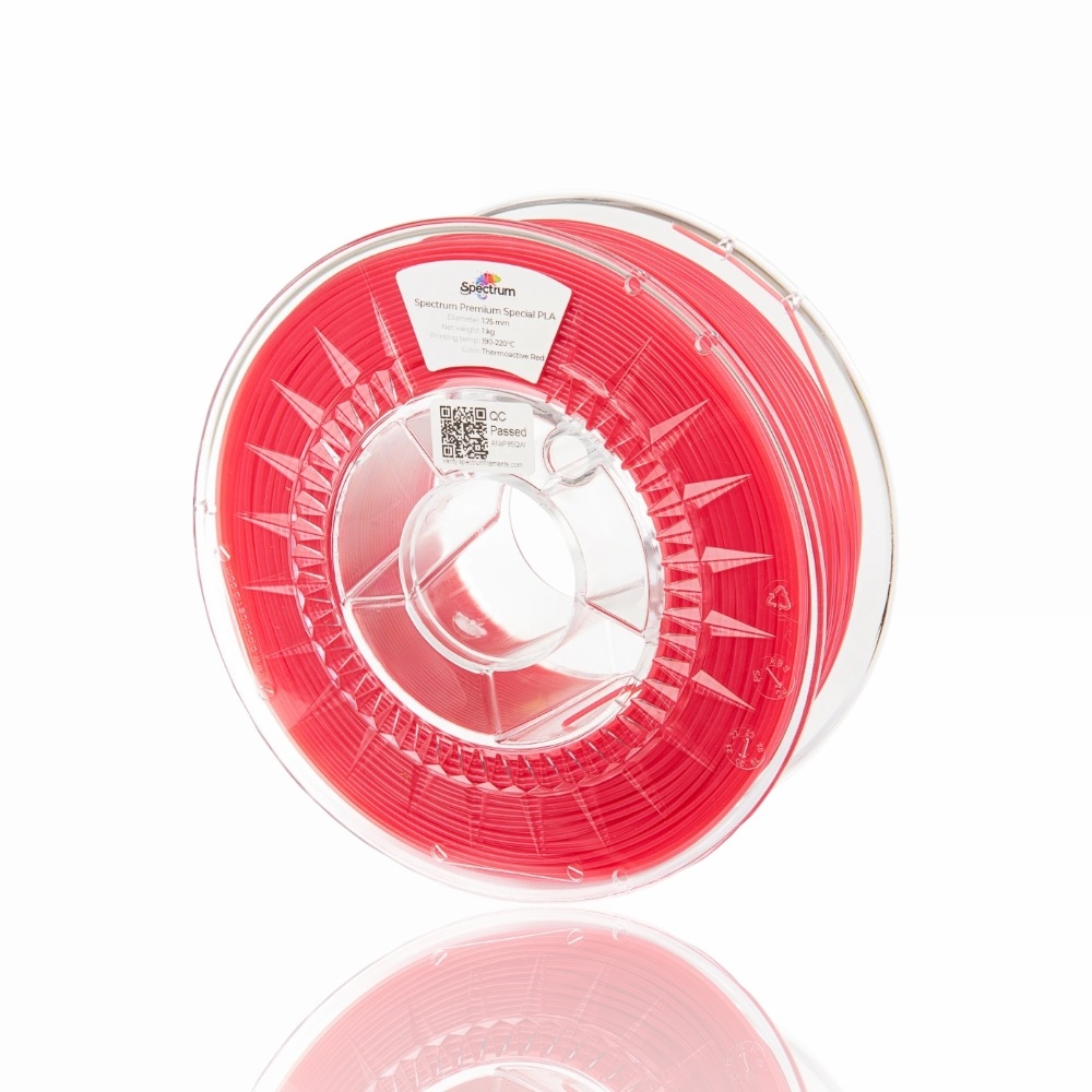 PLA Special Thermoactive 1kg Red - Spectrum Filaments - Image 2