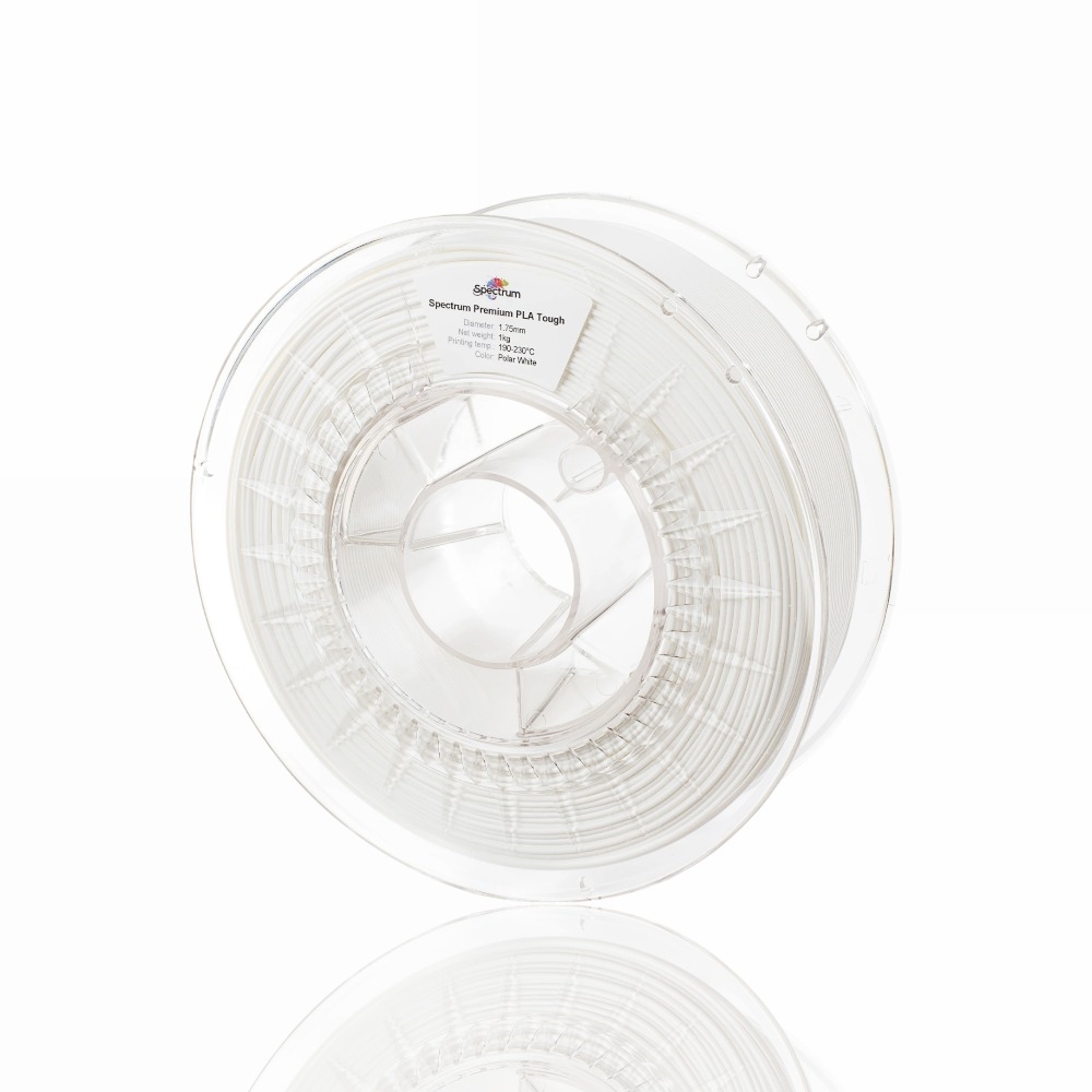 PLA Tough 1kg Polar White - Spectrum Filaments